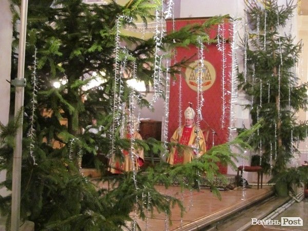 Як римо-католики Луцька святкували Різдво. ФОТО