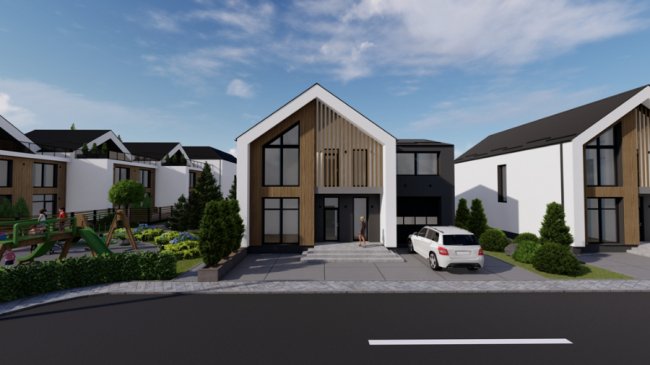 GREENWALL – нова забудова поблизу Луцька в унікальному стилі BARN-house*