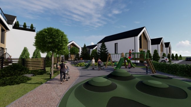 GREENWALL – нова забудова поблизу Луцька в унікальному стилі BARN-house*