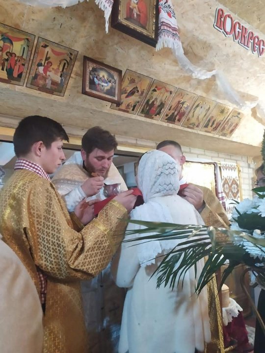 Показали, як пройшла великодня служба у храмі в Жидичині, який збудували прихильники УПЦ МП. ФОТО