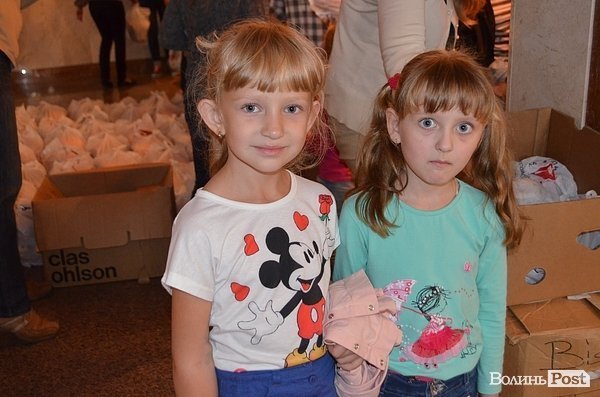 Маленьким лучанам  роздавали скандинавських «друзів». ФОТО