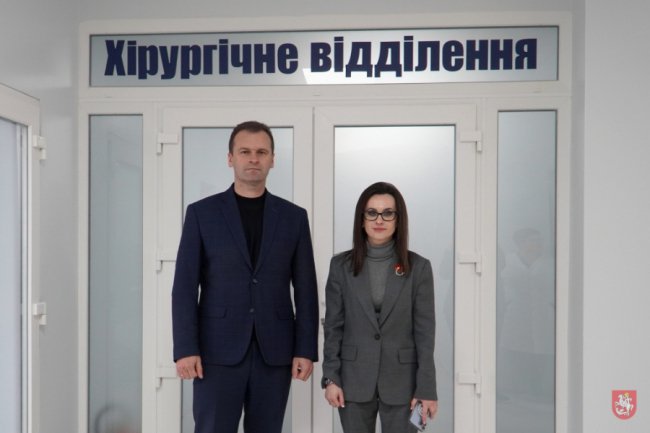 У Володимирському ТМО оновили хірургічне відділення. ФОТО