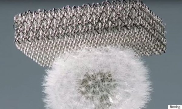 Найлегший у світі матеріал на 99,9% складається з повітря. ФОТО