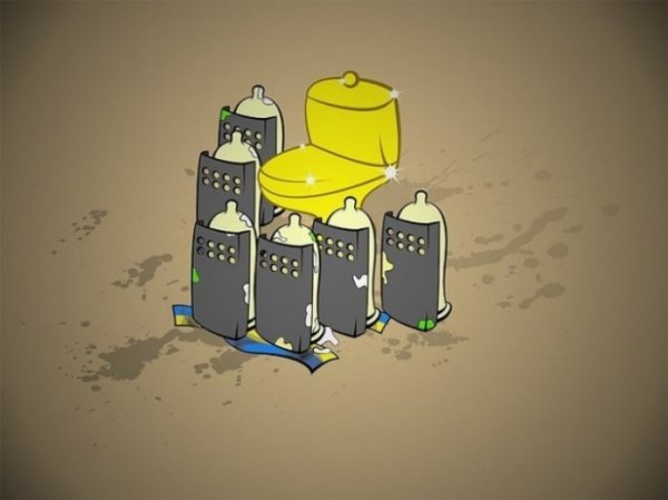 Барикадний гумор. ФОТО