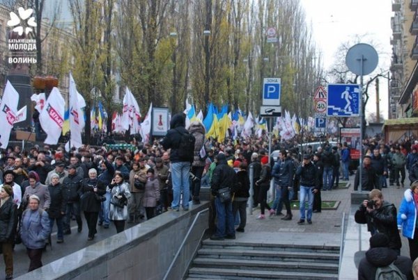 Волиняни на Євромайдані в Києві. ФОТО