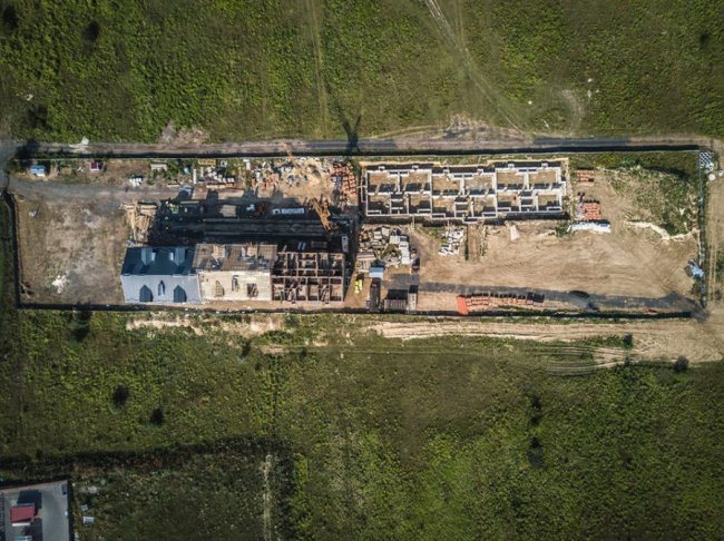 Луцький ЖК «Юпітер» з висоти пташиного польоту. ФОТО*