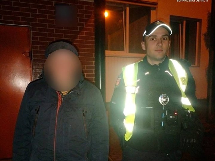 На Волині патрульні допомогли розшукати зниклого чоловіка