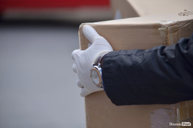 Парубій привіз допомогу медикам Волині, що в епіцентрі боротьби з коронавірусом. ФОТО