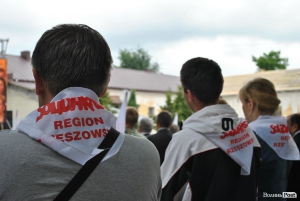 Президент Польщі приїхав у Луцьк помолитися. ФОТО