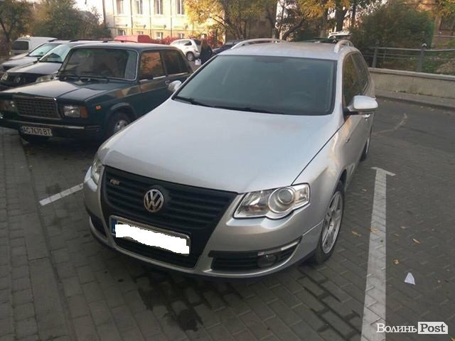 З луцького двору викрали дві автівки. ФОТО