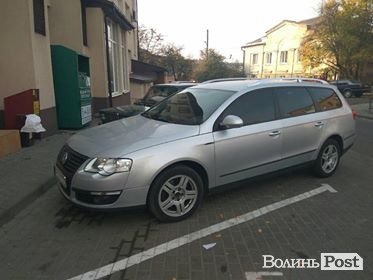 З луцького двору викрали дві автівки. ФОТО