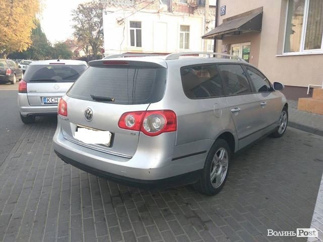 З луцького двору викрали дві автівки. ФОТО