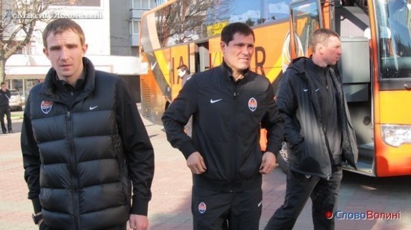 «Шахтар» прибув до Луцька. ФОТО