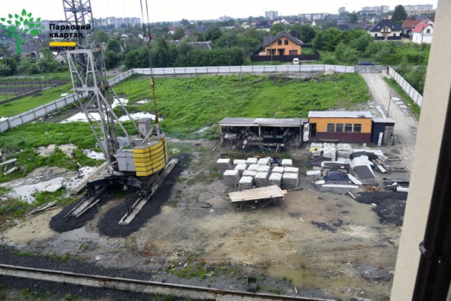 ЖК «Парковий квартал», який у Ковелі зводить «Інвестор», зазеленів. ФОТО