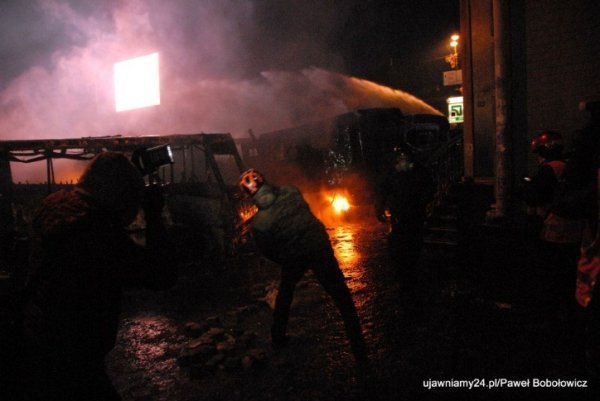 Сутички на Грушевського: фотовраження поляка