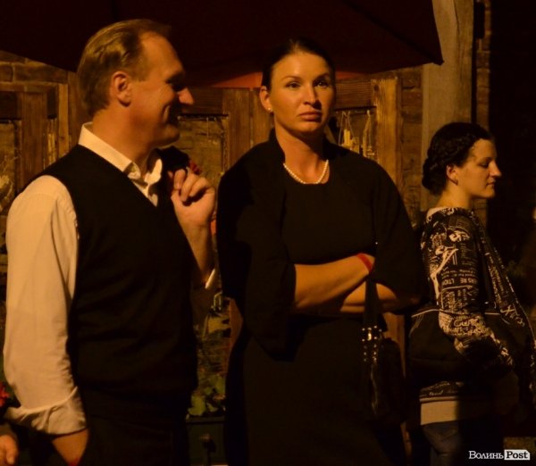 Депутат Волиньради, заступник мера Луцька Василь Байцим з дружиною