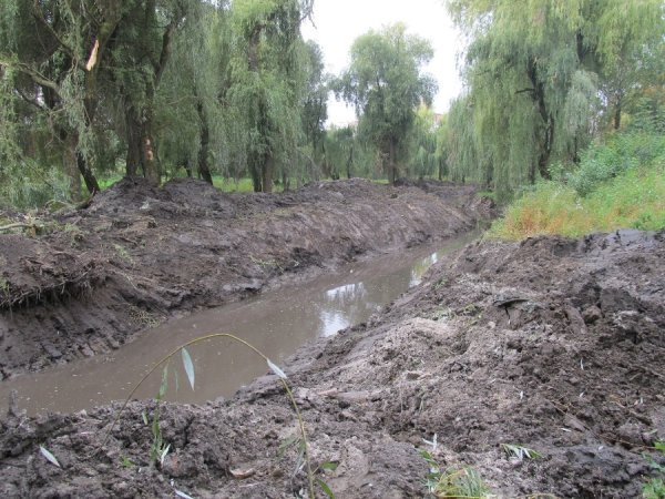 Як у Луцьку чистять Сапалаївку. ФОТО