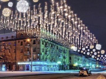 Нова святкова ілюмінація обійдеться Луцьку у понад 3 млн гривень