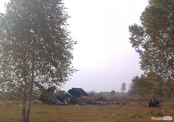Нові подробиці  авіакатастрофи на Волині: могло бути три жертви