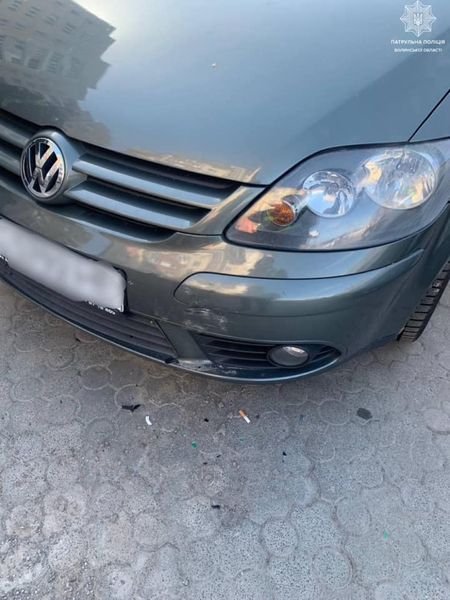 У Луцьку розшукали водія, який скоїв ДТП і втік