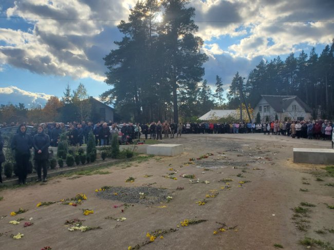 Із Воїном Володимиром Степашуком волиняни прощалися навколішки