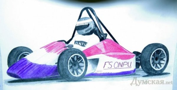 Українські студенти змайстрували гоночний спорткар. ФОТО