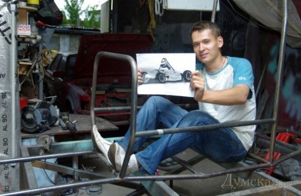 Українські студенти змайстрували гоночний спорткар. ФОТО
