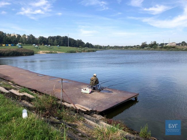 У Нововолинську виявили мертву рибу в озері