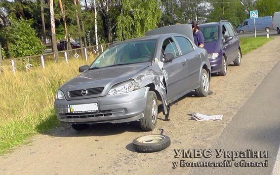 ДТП у Ковелі: зіткнулись три автівки. ФОТО