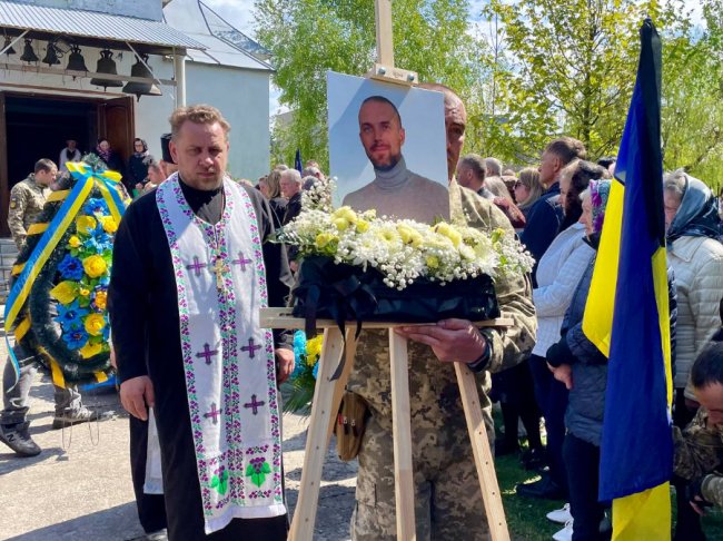 На Волині попрощалися з Героєм Денисом Скубієм