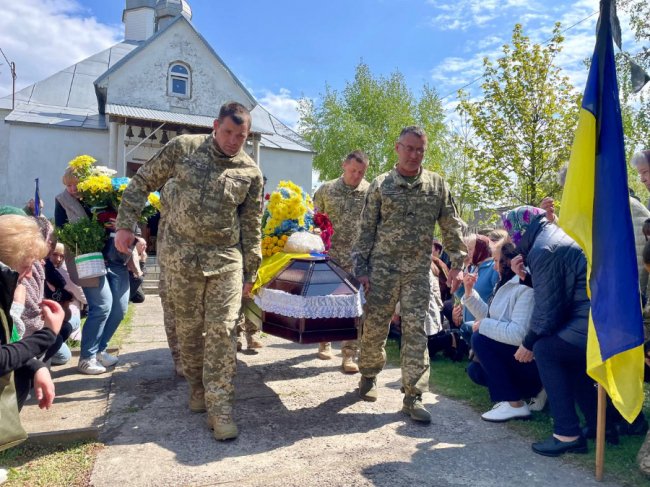 На Волині попрощалися з Героєм Денисом Скубієм