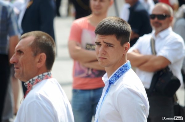 Вишите святкування Дня Незалежності у Луцьку. ФОТОРЕПОРТАЖ