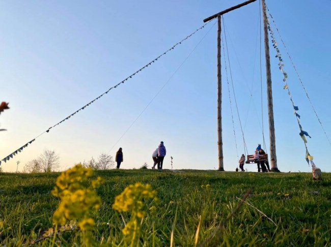 Найвища в Україні гойдалка – на Волині