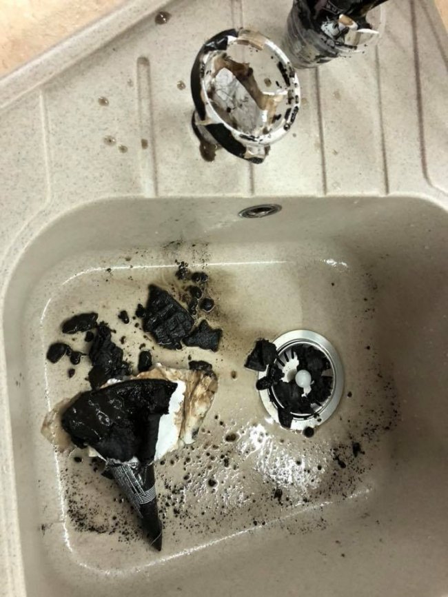 Яким стало чорне морозиво після танення: шокуючі кадри. ФОТО. ВІДЕО