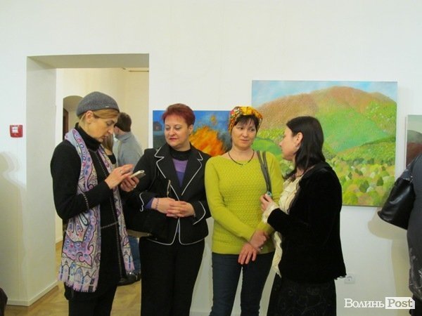 У Луцьку відкрили виставку малярства Ольги Кваші. ФОТО