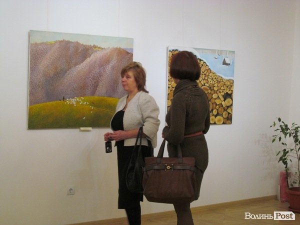 У Луцьку відкрили виставку малярства Ольги Кваші. ФОТО