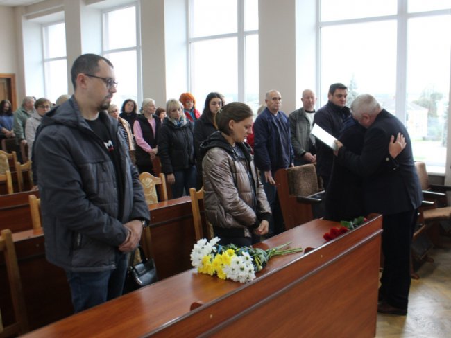 Рідним загиблого Героя Олександра Голодюка вручили орден «За мужність»