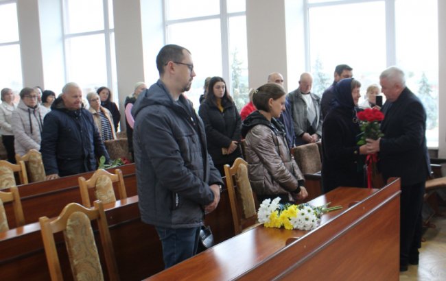 Рідним загиблого Героя Олександра Голодюка вручили орден «За мужність»