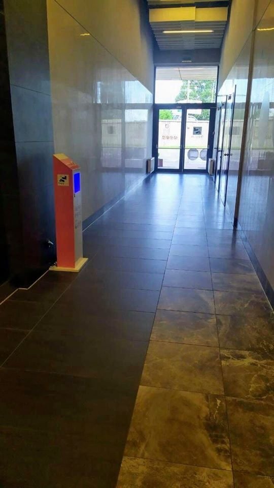 У «ПортCity» встановили дезінфекційні тунелі. ФОТО*