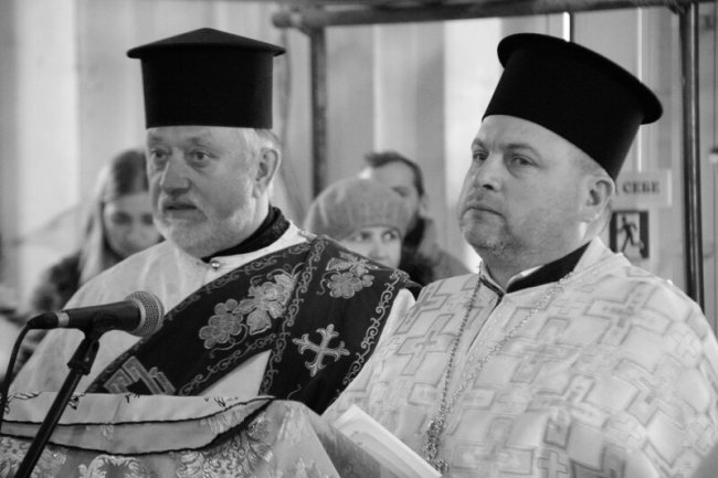 Лучани провели в останню путь Захисника Юрія Волошина