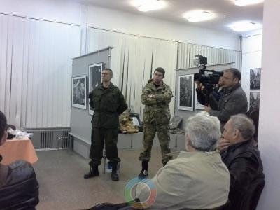 Волинські активісти відвідали виставку військового спорядженняу Івано-Франківську. ФОТО