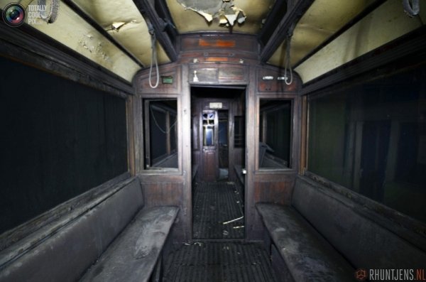 Cховище громадського транспорту в Бельгії. ФОТО