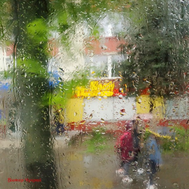 Луцький фотограф поділився «дощовими» світлинами