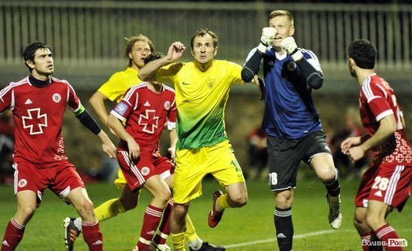 «Волинь» проти «Анжі». ФОТО. ВІДЕО