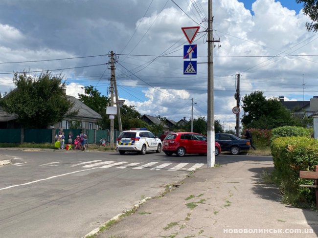 У місті на Волині – ДТП за участю двох авто. ФОТО 