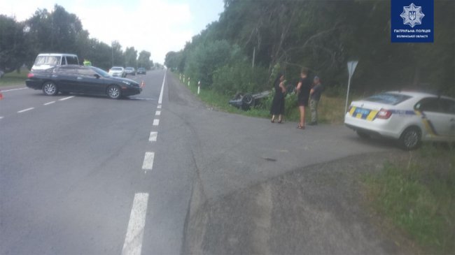 На Волині сталось дві аварії з травмованими. ФОТО