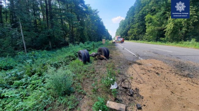 На Волині сталось дві аварії з травмованими. ФОТО