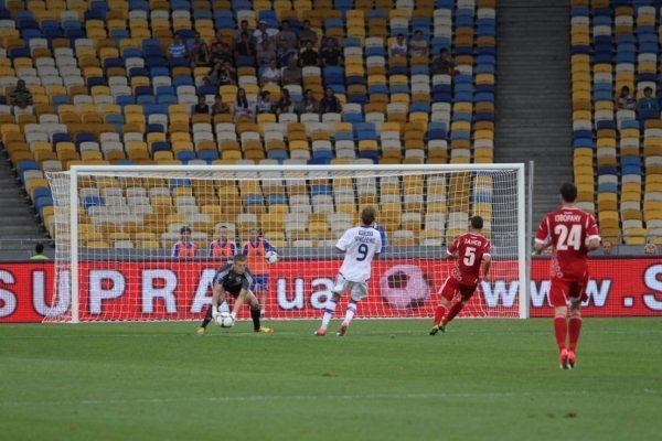 «Динамо» розгромило луцьку «Волинь». ВІДЕО. ФОТО.