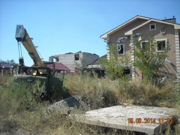 На Луганщині бойовики повністю знищили два населені пункти. ФОТО