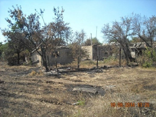 На Луганщині бойовики повністю знищили два населені пункти. ФОТО